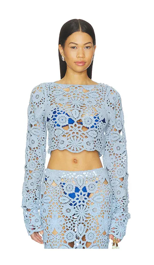 SNDYS Tala Crochet Top | Image 1 SNDYS Tala Crochet Top | Image 1