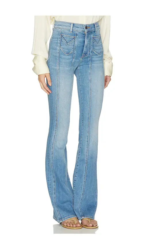 Veronica Beard Beverly High Rise Skinny Flare Jean | Thumbnail 2 Veronica Beard Beverly High Rise Skinny Flare Jean | Thumbnail 2