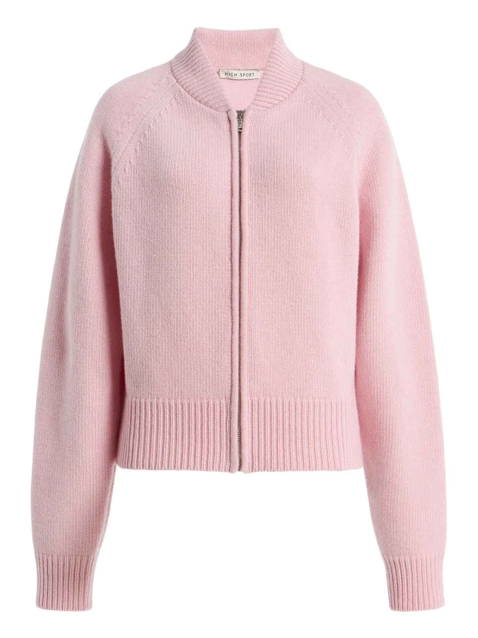 HIGH SPORT Velma Zip-Up Wool-Cashmere Jacket