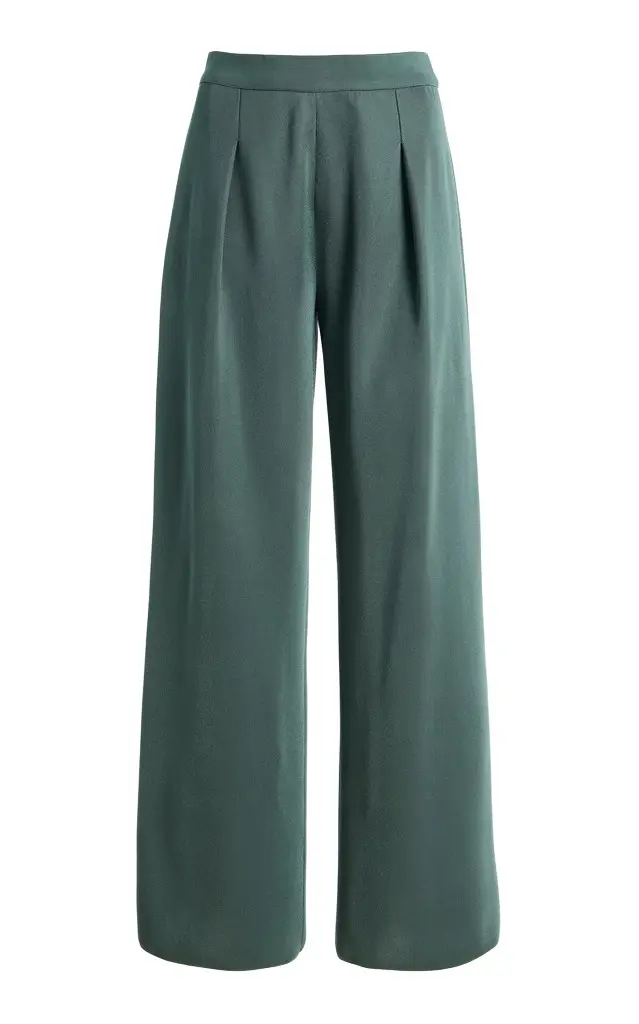 HIGH SPORT Slinky Gene Crepe Wide-Leg Pants