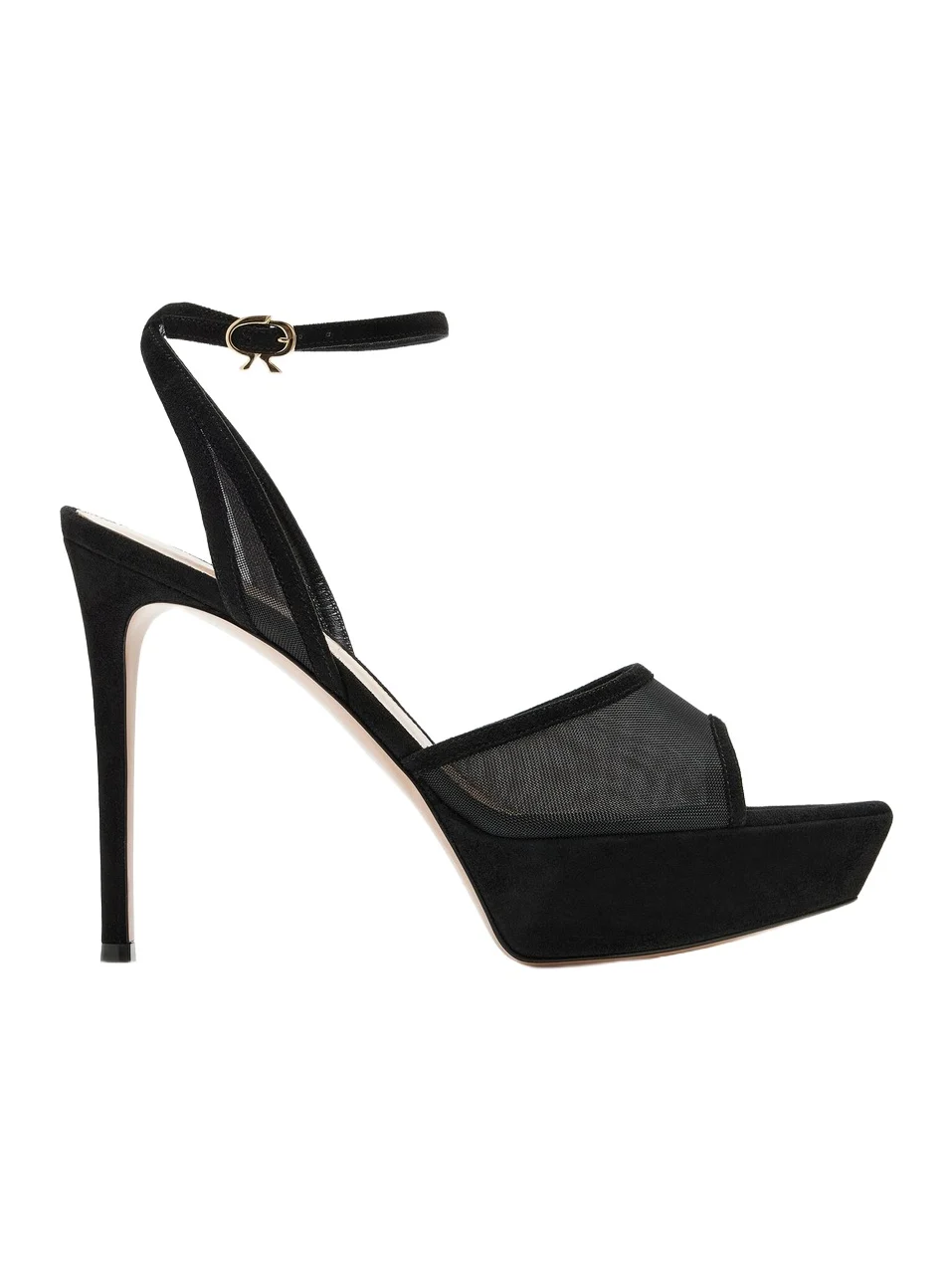 Mesh and Suede Platform Pumps Mesh and Suede Platform Pumps