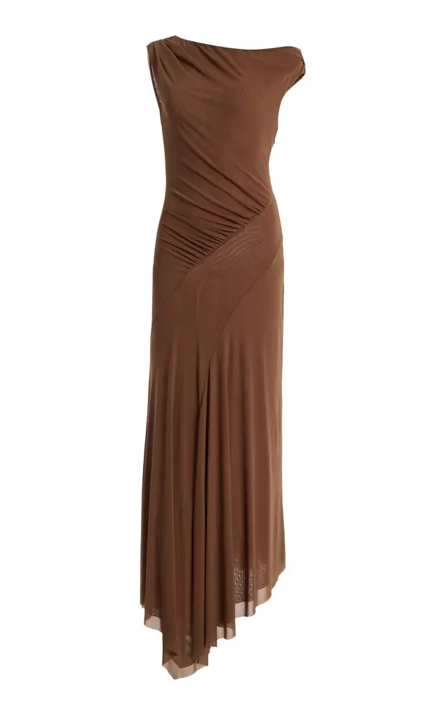 Staud Amaris Chiffon Maxi Dress