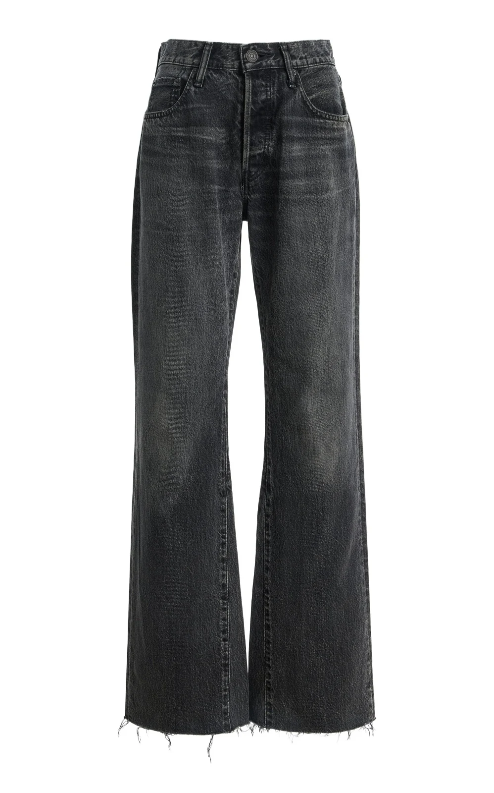 Moussy Vintage Redhook Remake Rigid Mid-Rise Flared Jeans