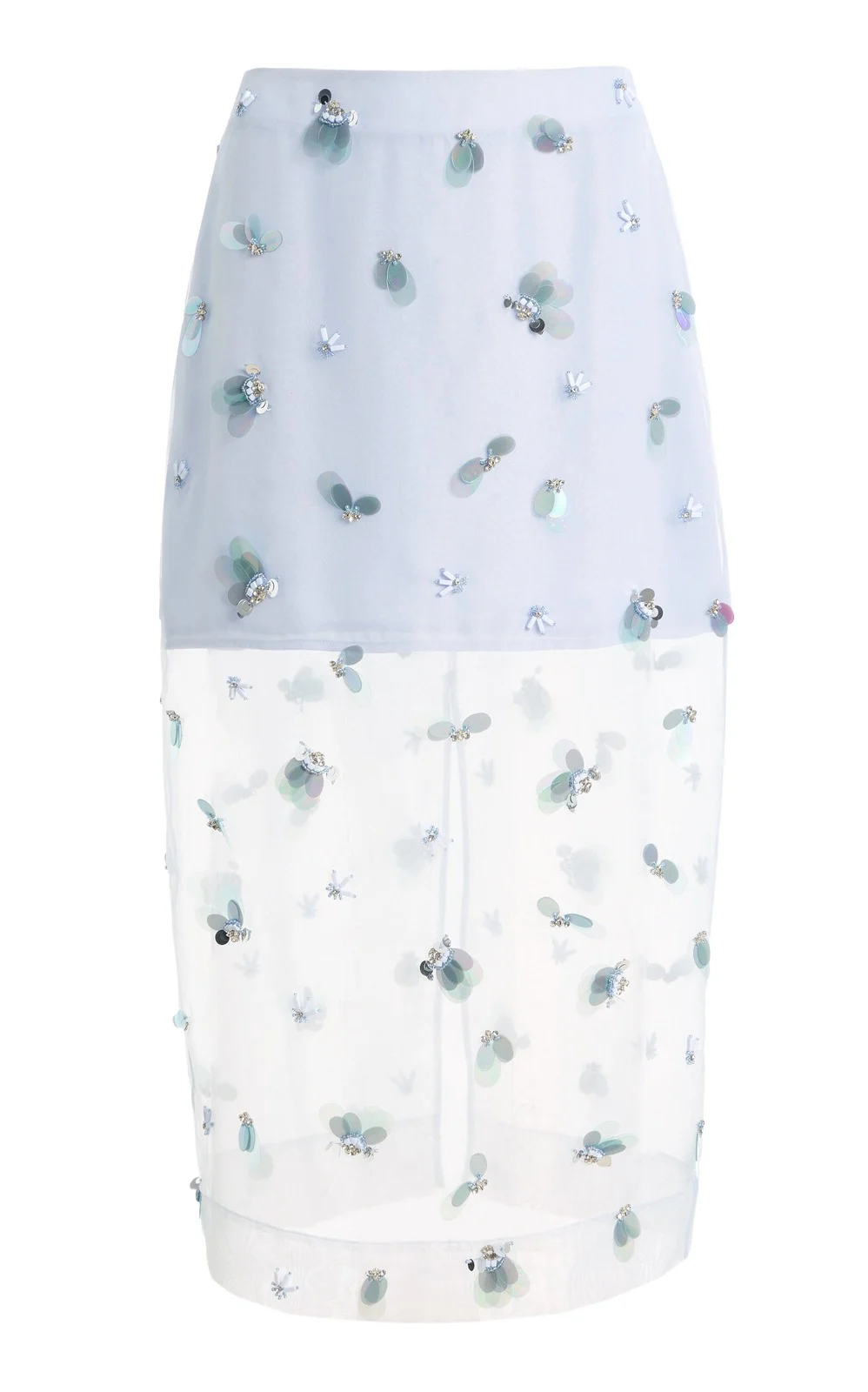 Delilah Embellished Chiffon Midi Skirt Delilah Embellished Chiffon Midi Skirt