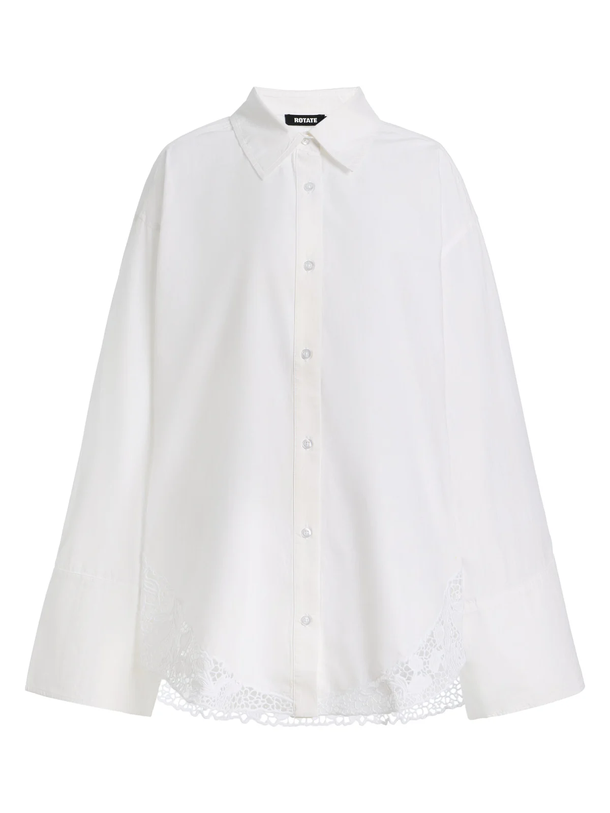ROTATE Oversized Cotton Shirt
