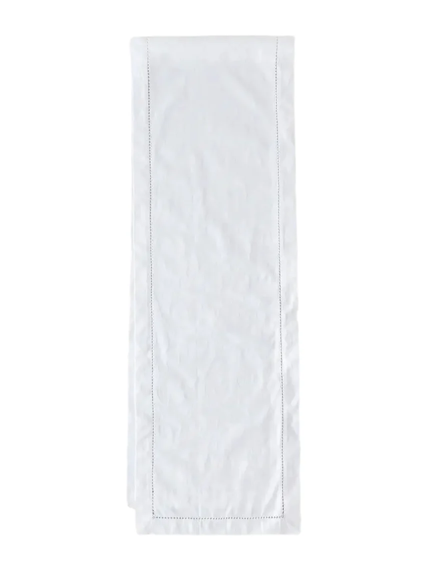 Sferra Acanthus Jacquard Table Runner, 15" x 90"