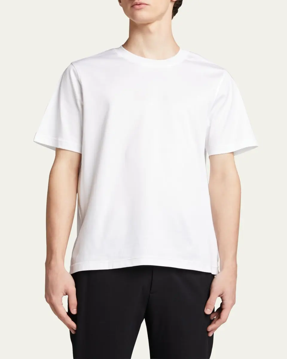 Eton Men's Luxe Jersey T-Shirt | Thumbnail 4 Eton Men's Luxe Jersey T-Shirt | Thumbnail 4