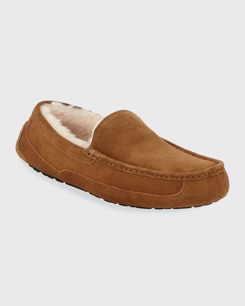 UGG Men's Ascot Suede Slippers | Thumbnail 2