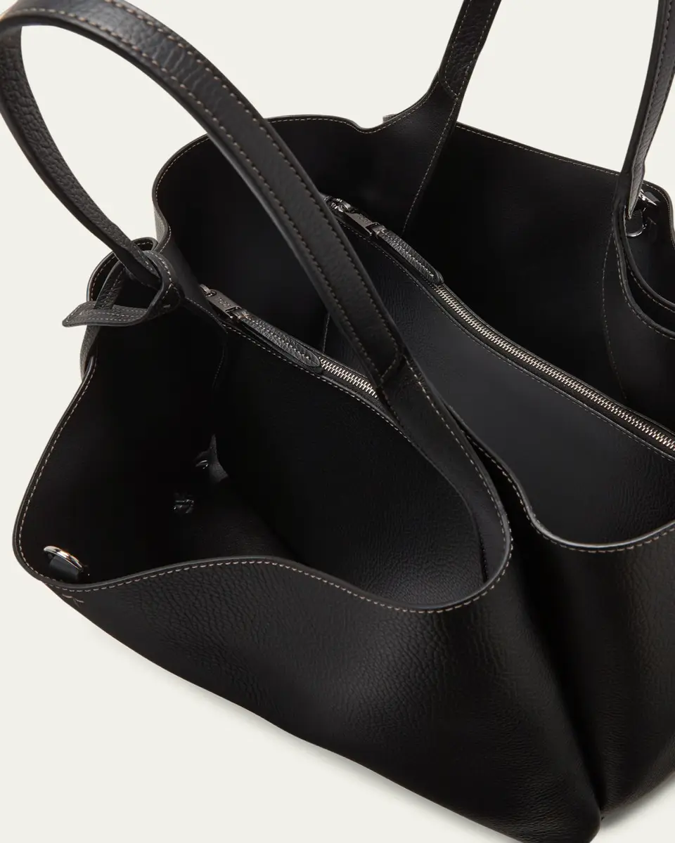 Tod's Medium Leather Tote Bag | Thumbnail 4 Tod's Medium Leather Tote Bag | Thumbnail 4
