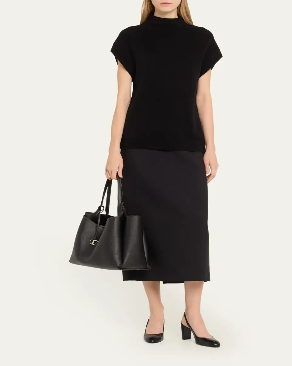 Tod's Medium Leather Tote Bag | Thumbnail 5 Tod's Medium Leather Tote Bag | Thumbnail 5