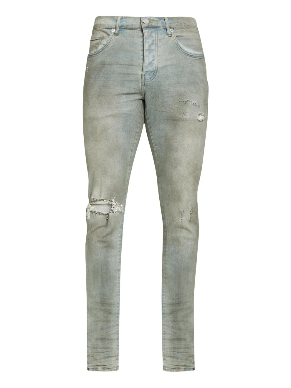 Men's P001 Light Dirty Wax Skinny Jeans Men's P001 Light Dirty Wax Skinny Jeans