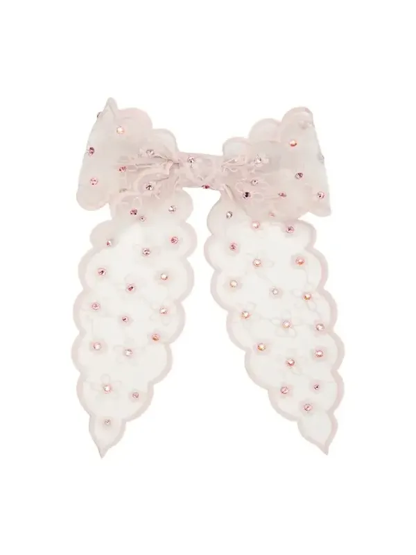 Natasha Accessories Limited Floral Bow Barrette