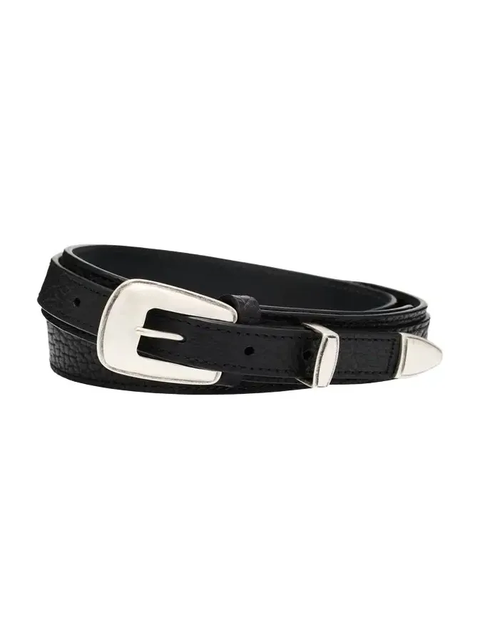 Men's Soft Leather Western Belt
