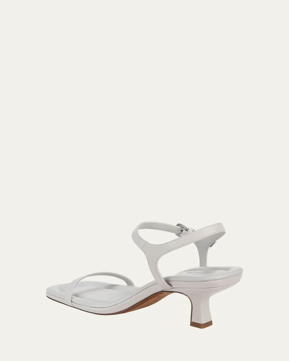 Vince Coco Leather Kitten-Heel Sandals | Thumbnail 5 Vince Coco Leather Kitten-Heel Sandals | Thumbnail 5