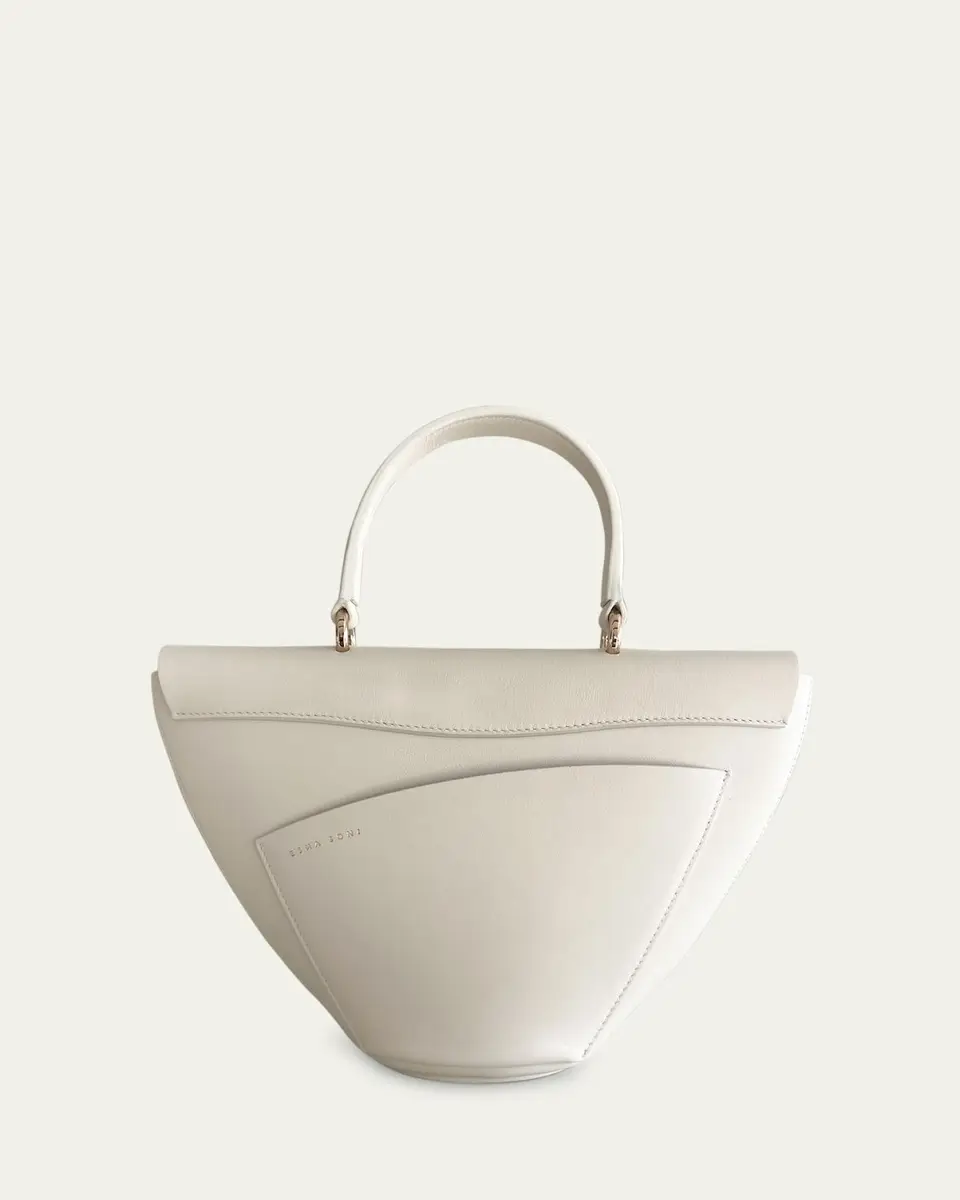 Esha Soni Orb Flap Leather Top-Handle Bag | Thumbnail 2 Esha Soni Orb Flap Leather Top-Handle Bag | Thumbnail 2