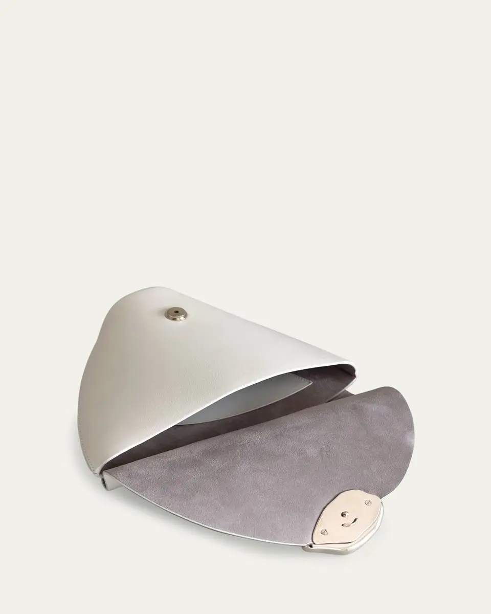 Esha Soni Orb Flap Leather Top-Handle Bag | Thumbnail 3 Esha Soni Orb Flap Leather Top-Handle Bag | Thumbnail 3