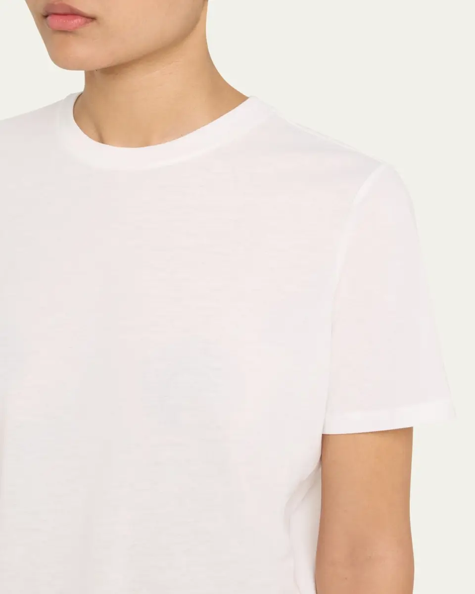 Skims Poly Cotton Jersey T-Shirt | Thumbnail 5