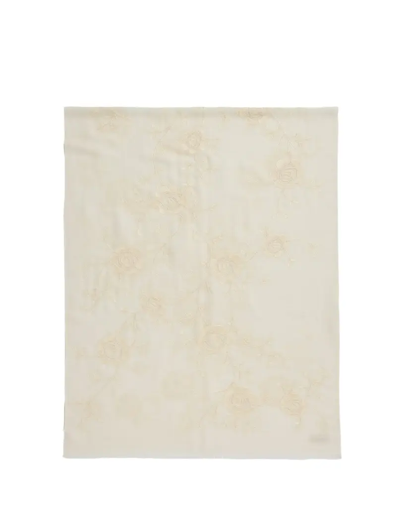 JANAVI INDIA Blooming Garden Cashmere Scarf | Image 1 JANAVI INDIA Blooming Garden Cashmere Scarf | Image 1