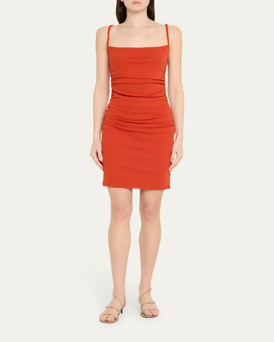 Nanushka Adie Ruched Bodycon Dress | Thumbnail 2 Nanushka Adie Ruched Bodycon Dress | Thumbnail 2