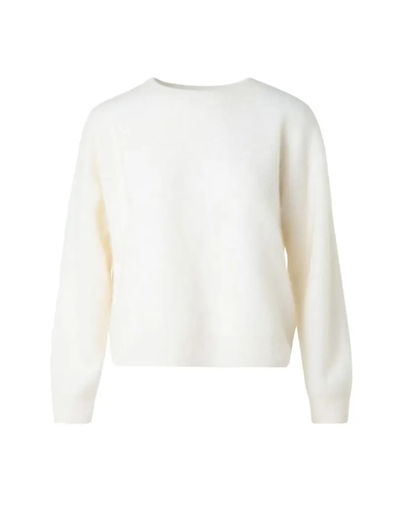 Akris Brushed Cashmere Crewneck Sweater | Image 1 Akris Brushed Cashmere Crewneck Sweater | Image 1