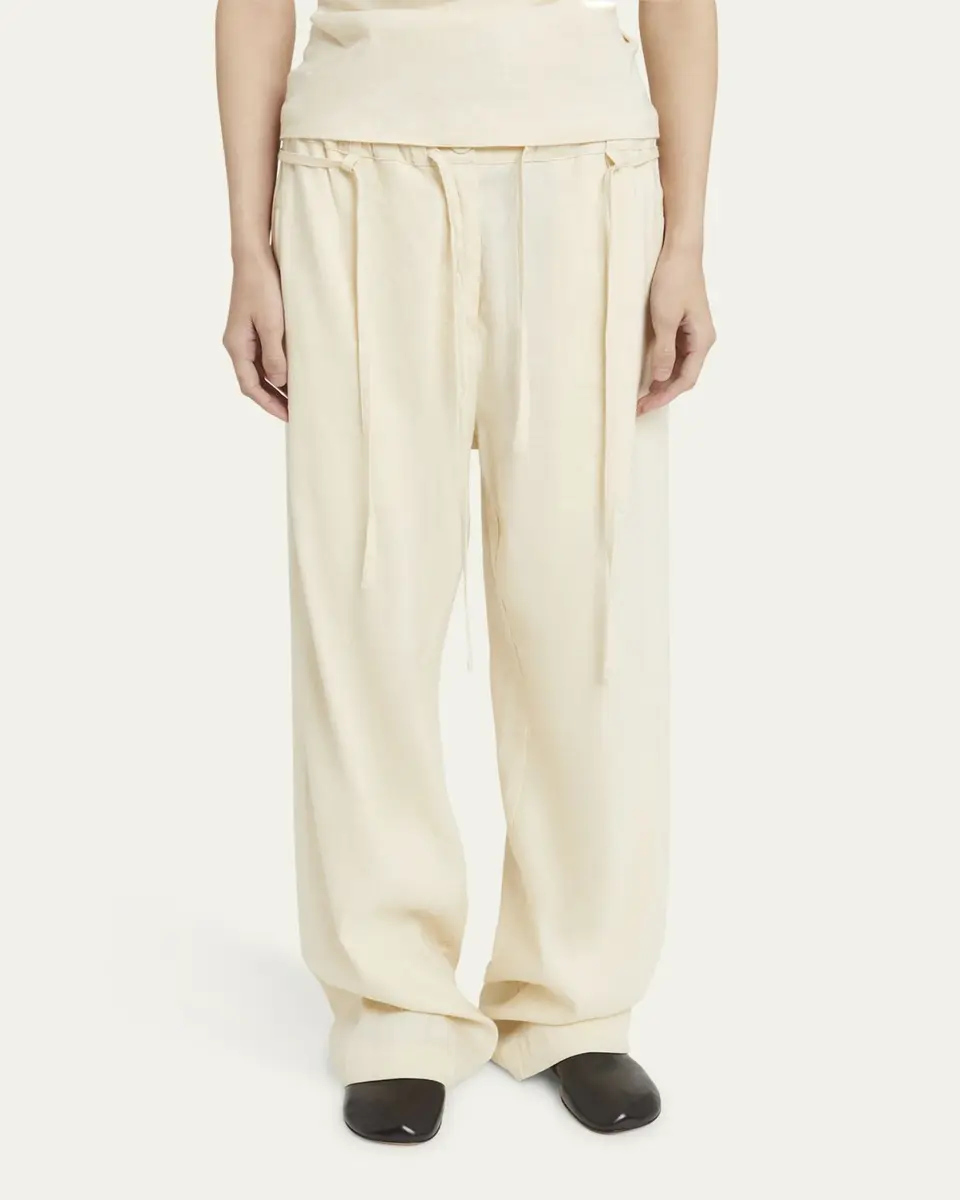 Proenza Schouler White Label Magnus Linen Slub Pants | Thumbnail 4