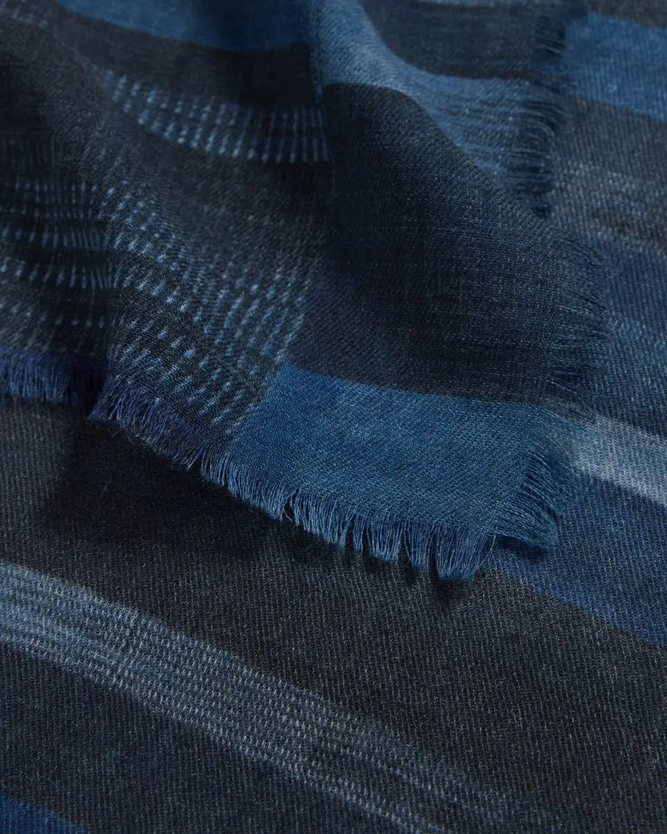 Alonpi Men's Printed Wool Scarf | Thumbnail 9 Alonpi Men's Printed Wool Scarf | Thumbnail 9