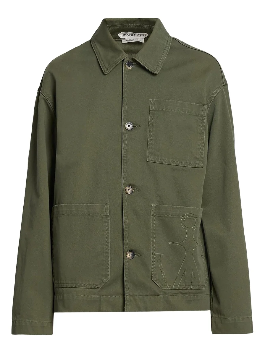 Mens Patch-Pocket Blouson Jacket Mens Patch-Pocket Blouson Jacket