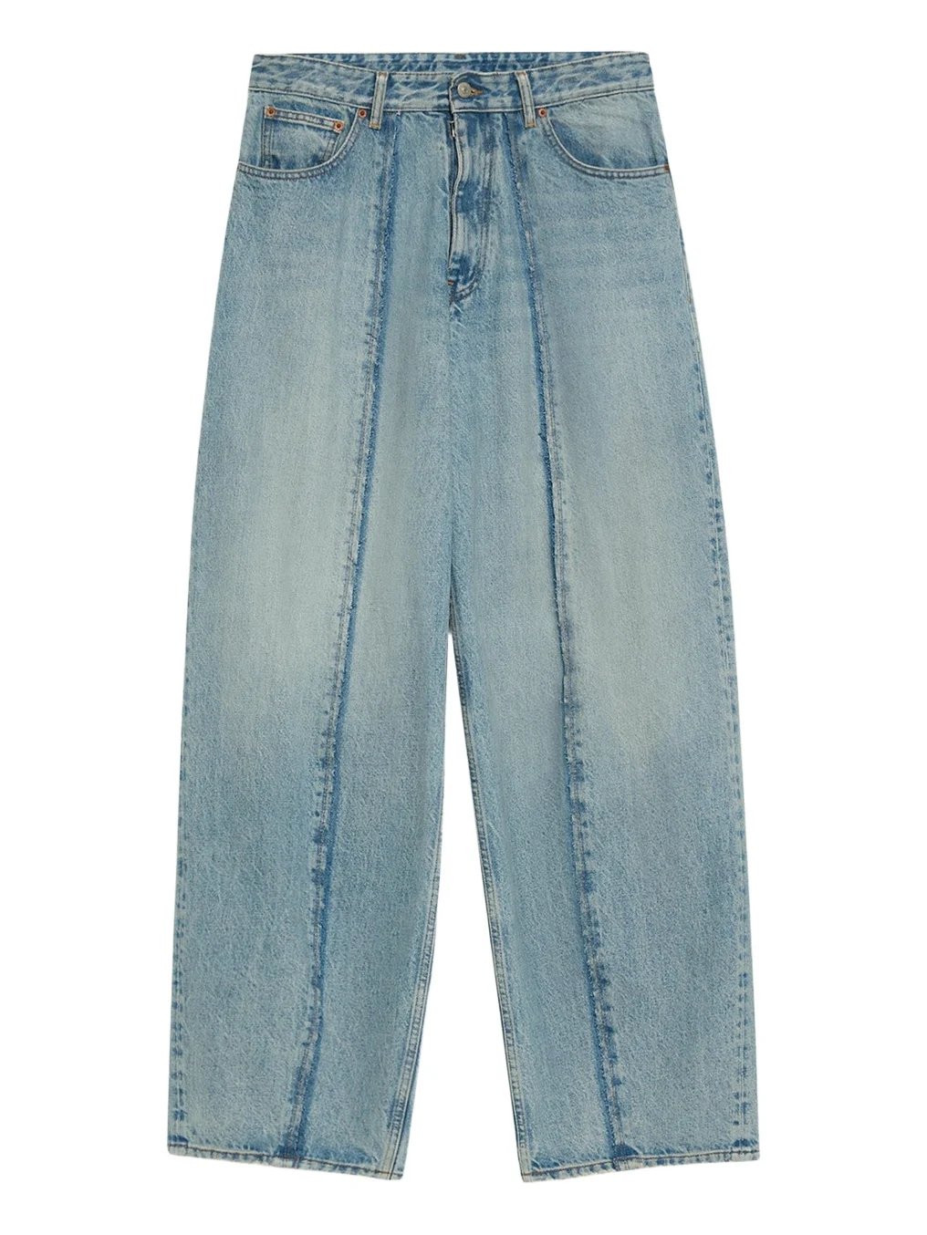 Seamed Wide-Leg Jeans Seamed Wide-Leg Jeans