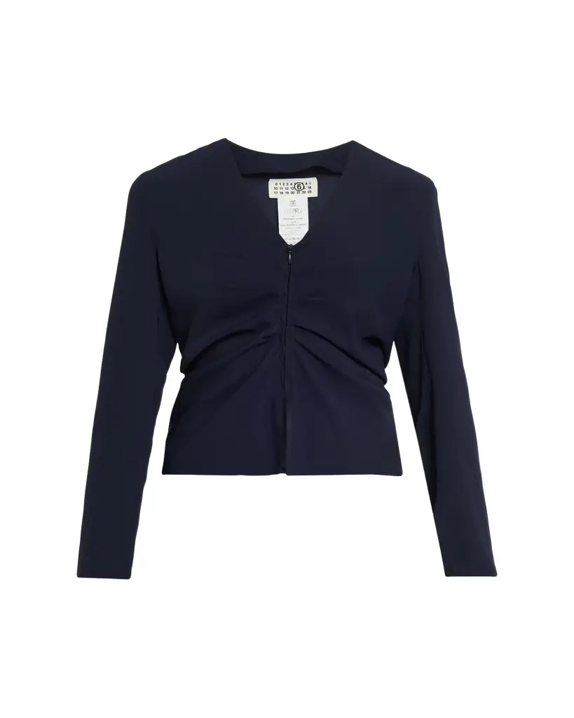 Maison Margiela Ruched Long-Sleeve Top | Image 1 Maison Margiela Ruched Long-Sleeve Top | Image 1