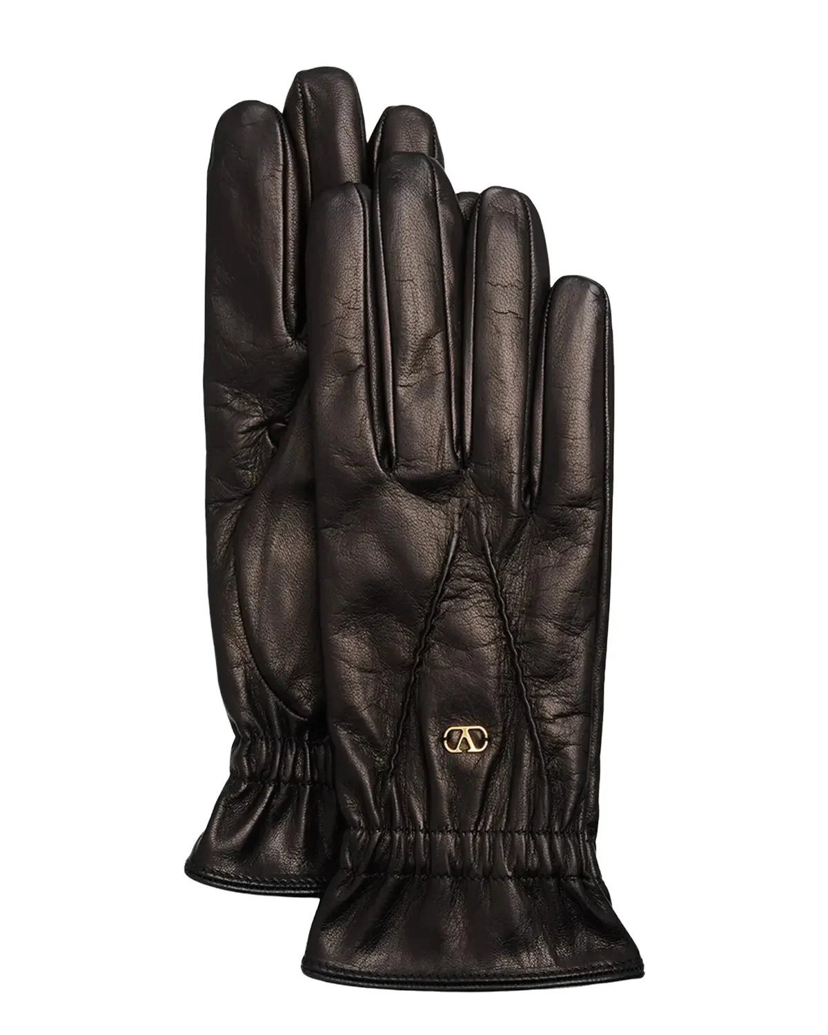 Valentino Garavani VLogo Signature Leather Gloves