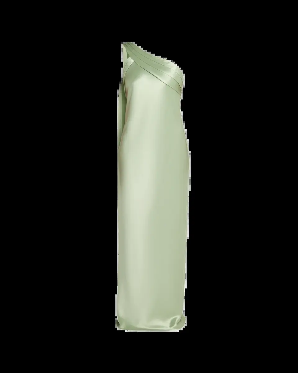 Retrofête Sirocco Asymmetric Satin Maxi Dress | Thumbnail 2 Retrofête Sirocco Asymmetric Satin Maxi Dress | Thumbnail 2