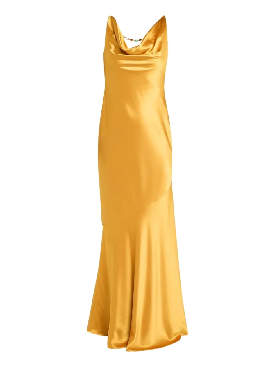 Keryn Satin Maxi Dress