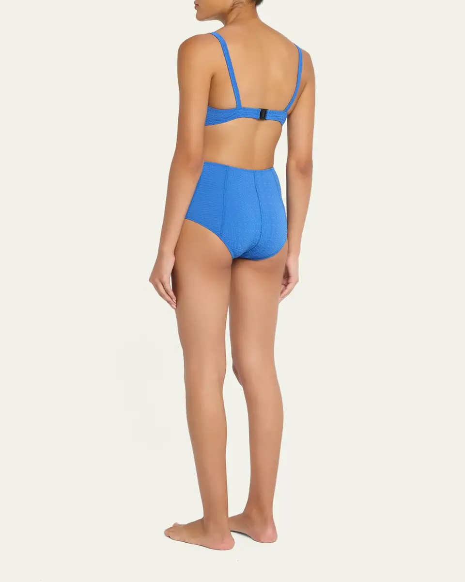 Lisa Marie Fernandez Balconette High-Waist Two-Piece Swimsuit | Thumbnail 3 Lisa Marie Fernandez Balconette High-Waist Two-Piece Swimsuit | Thumbnail 3