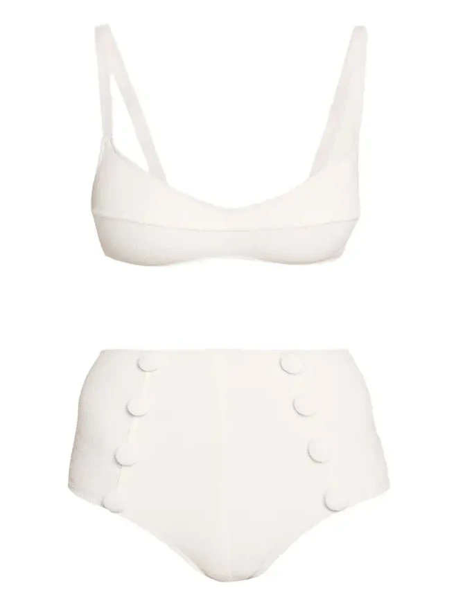 Balconette High-Waist Two-Piece Swimsuit