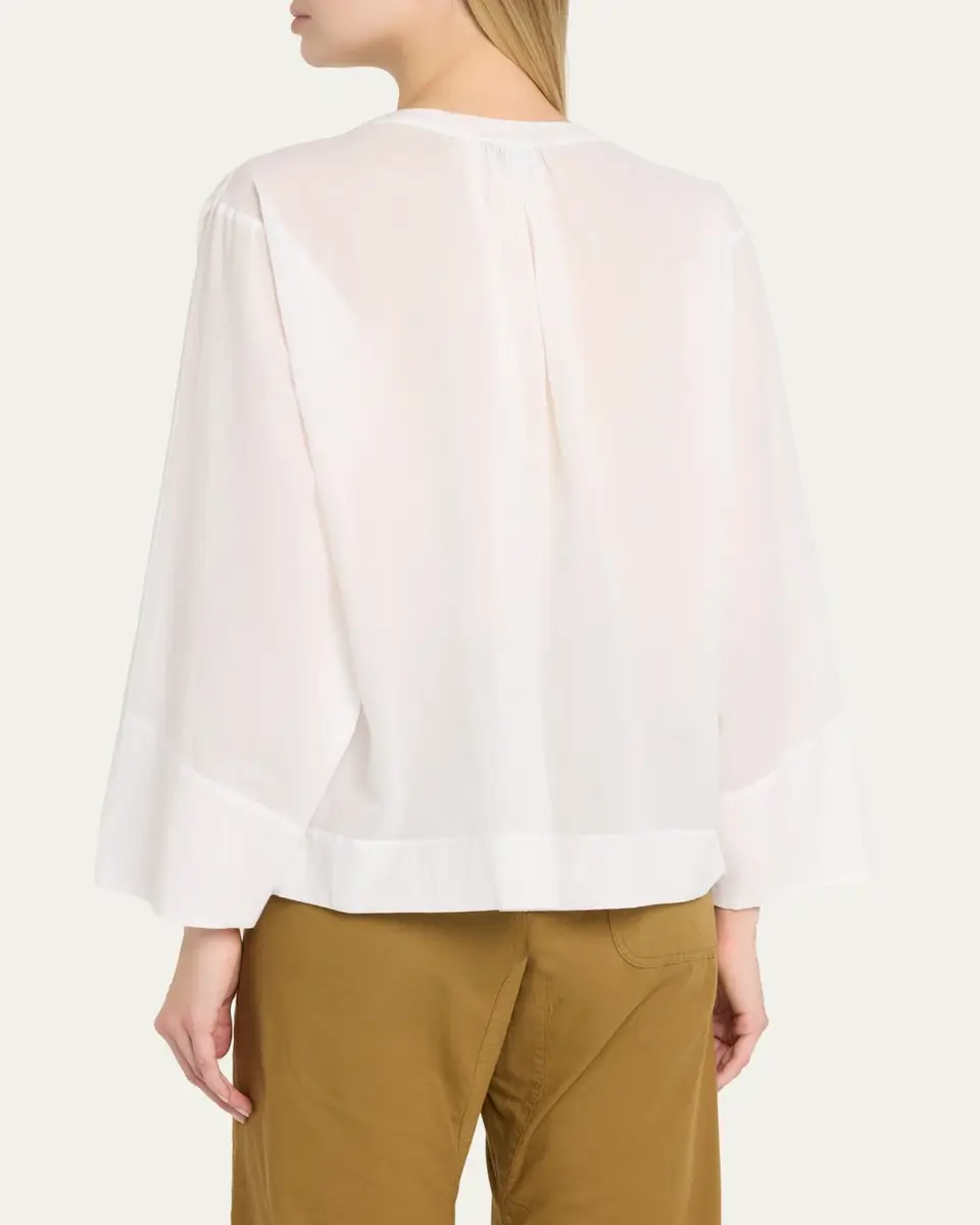 Jamie Haller The Pascale Blouse in Cotton | Thumbnail 3 Jamie Haller The Pascale Blouse in Cotton | Thumbnail 3