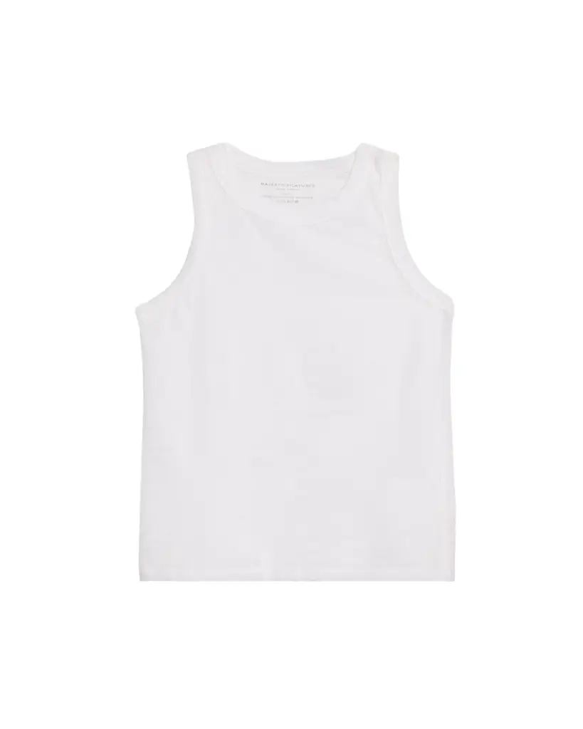 MAJESTIC FILATURES Deluxe Organic Cotton Tank Top | Image 1 MAJESTIC FILATURES Deluxe Organic Cotton Tank Top | Image 1