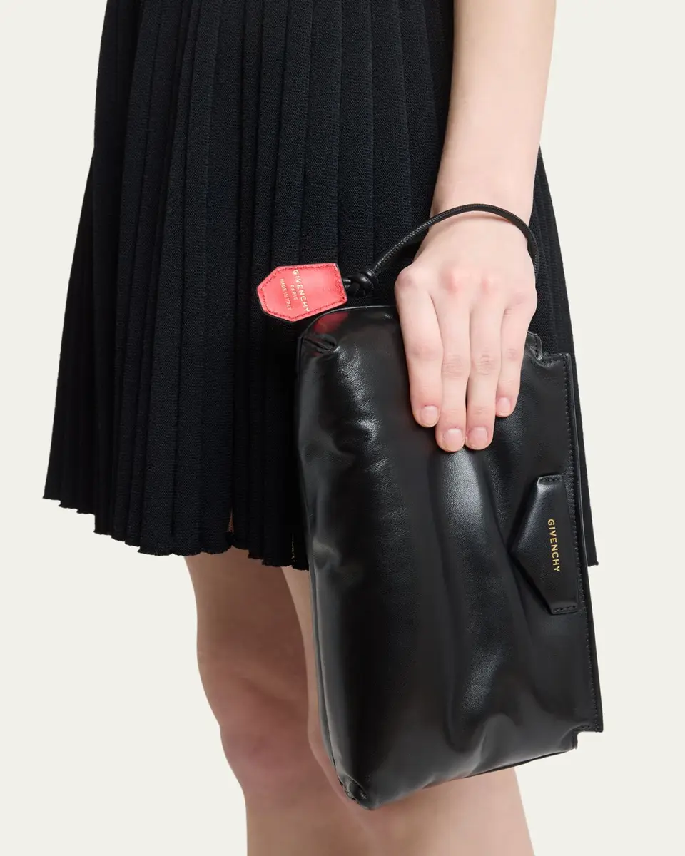 Givenchy Antigona Slouchy Clutch Bag in Leather | Thumbnail 2