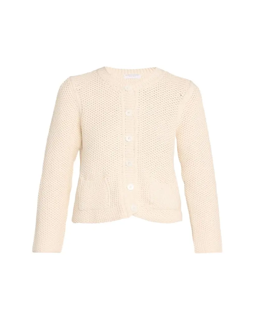 MAJESTIC FILATURES Button-Front Organic Cotton Knit Cardigan | Image 1 MAJESTIC FILATURES Button-Front Organic Cotton Knit Cardigan | Image 1