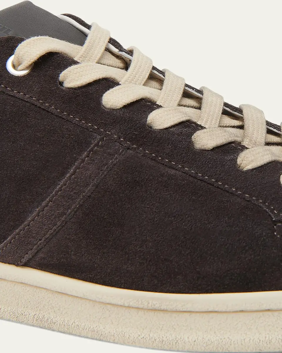 Jil Sander Men's Suede Low-Top Sneakers | Thumbnail 5