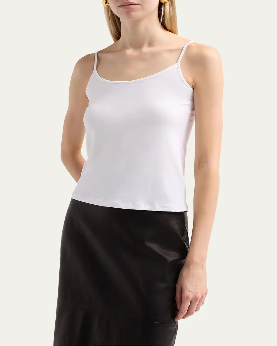 MAJESTIC FILATURES Slim Stretch Jersey Cami | Thumbnail 4