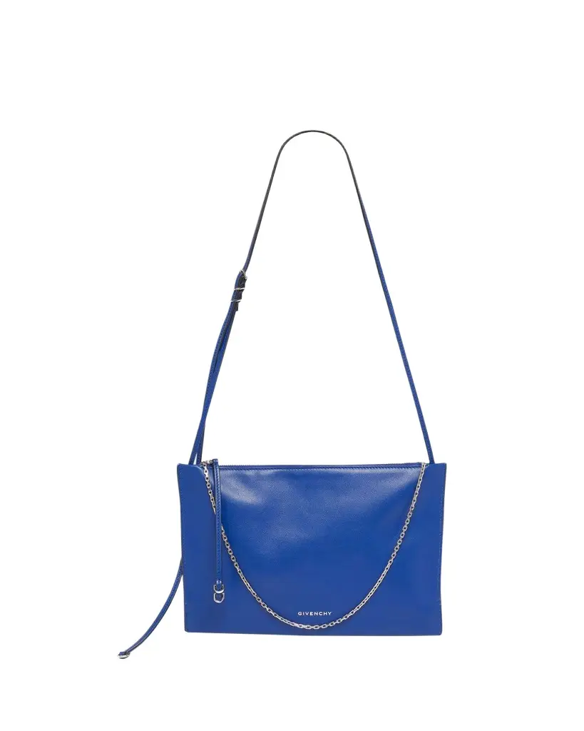Givenchy Voyou Pochette Shoulder Bag in Leather | Image 1 Givenchy Voyou Pochette Shoulder Bag in Leather | Image 1