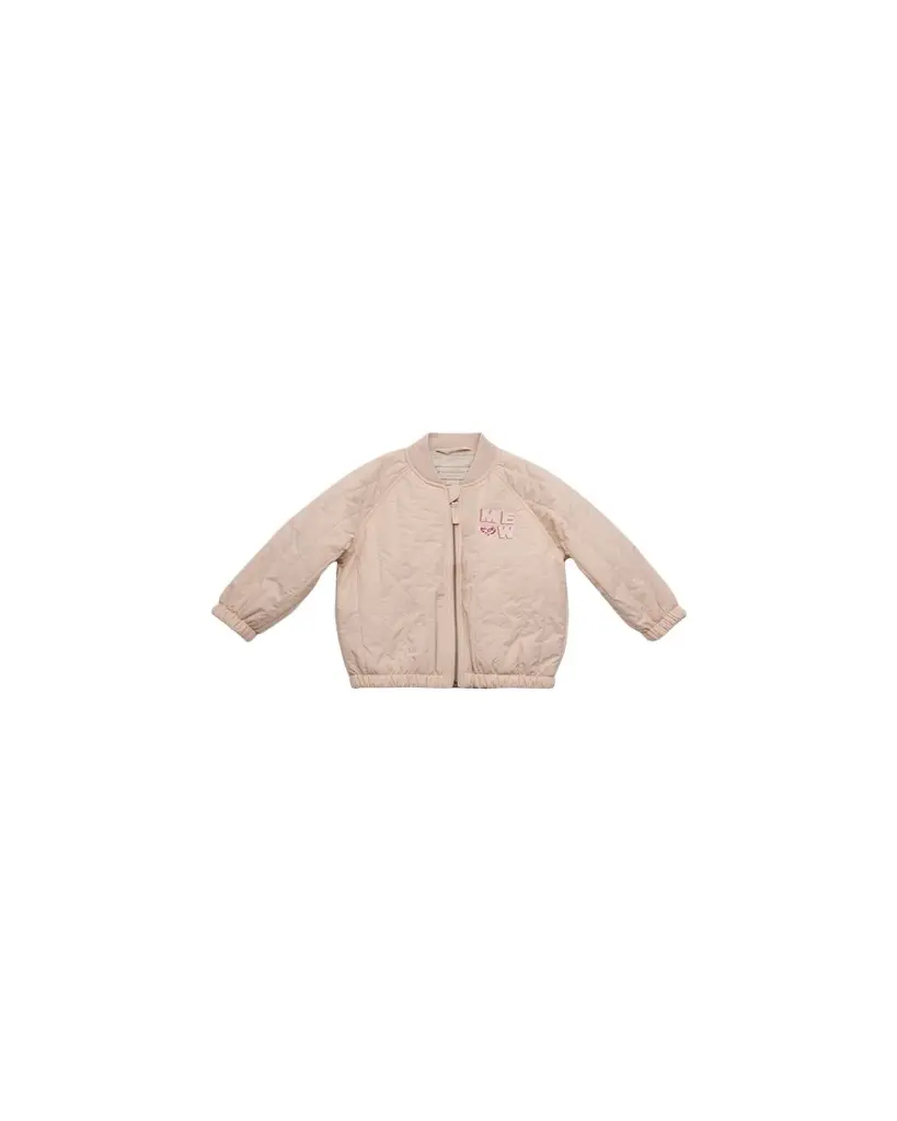 Konges Slojd Girl's Juno Kitty Bomber Jacket, Size 9M-8 | Image 1 Konges Slojd Girl's Juno Kitty Bomber Jacket, Size 9M-8 | Image 1