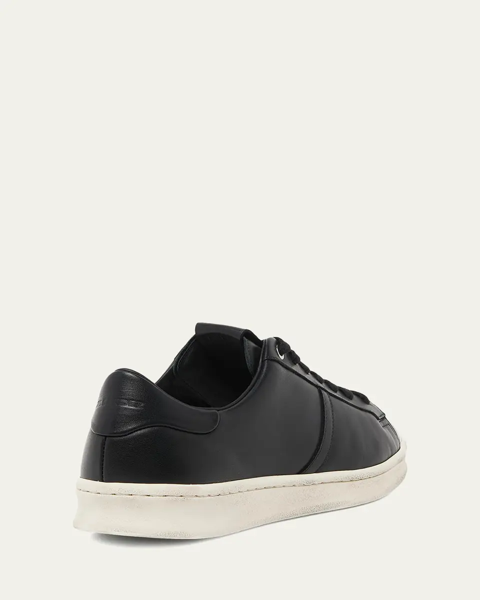 Jil Sander Men's Leather Low-Top Sneakers | Thumbnail 4