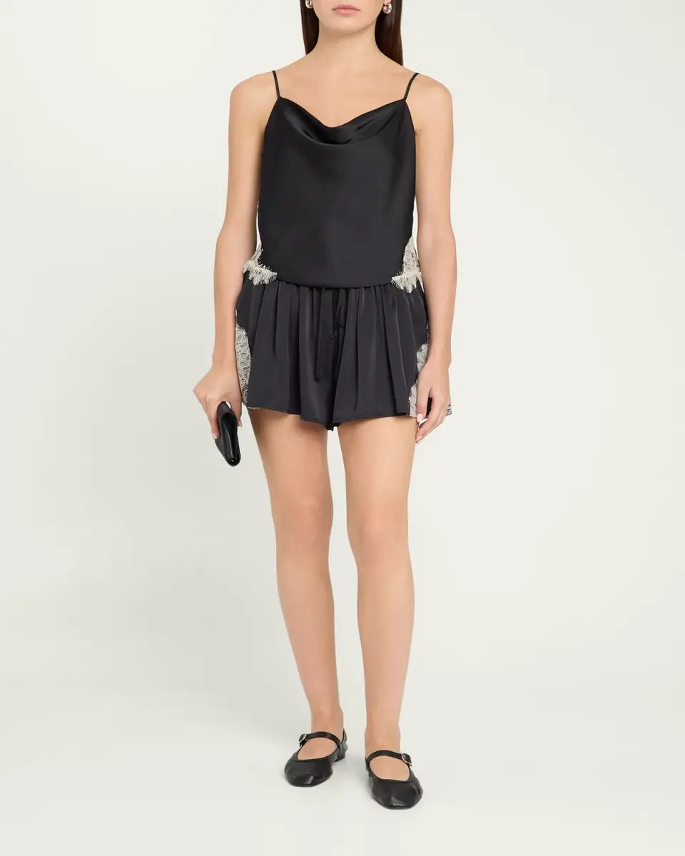 Cinq à Sept Esme Satin Lace-Trim Camisole | Thumbnail 2 Cinq à Sept Esme Satin Lace-Trim Camisole | Thumbnail 2