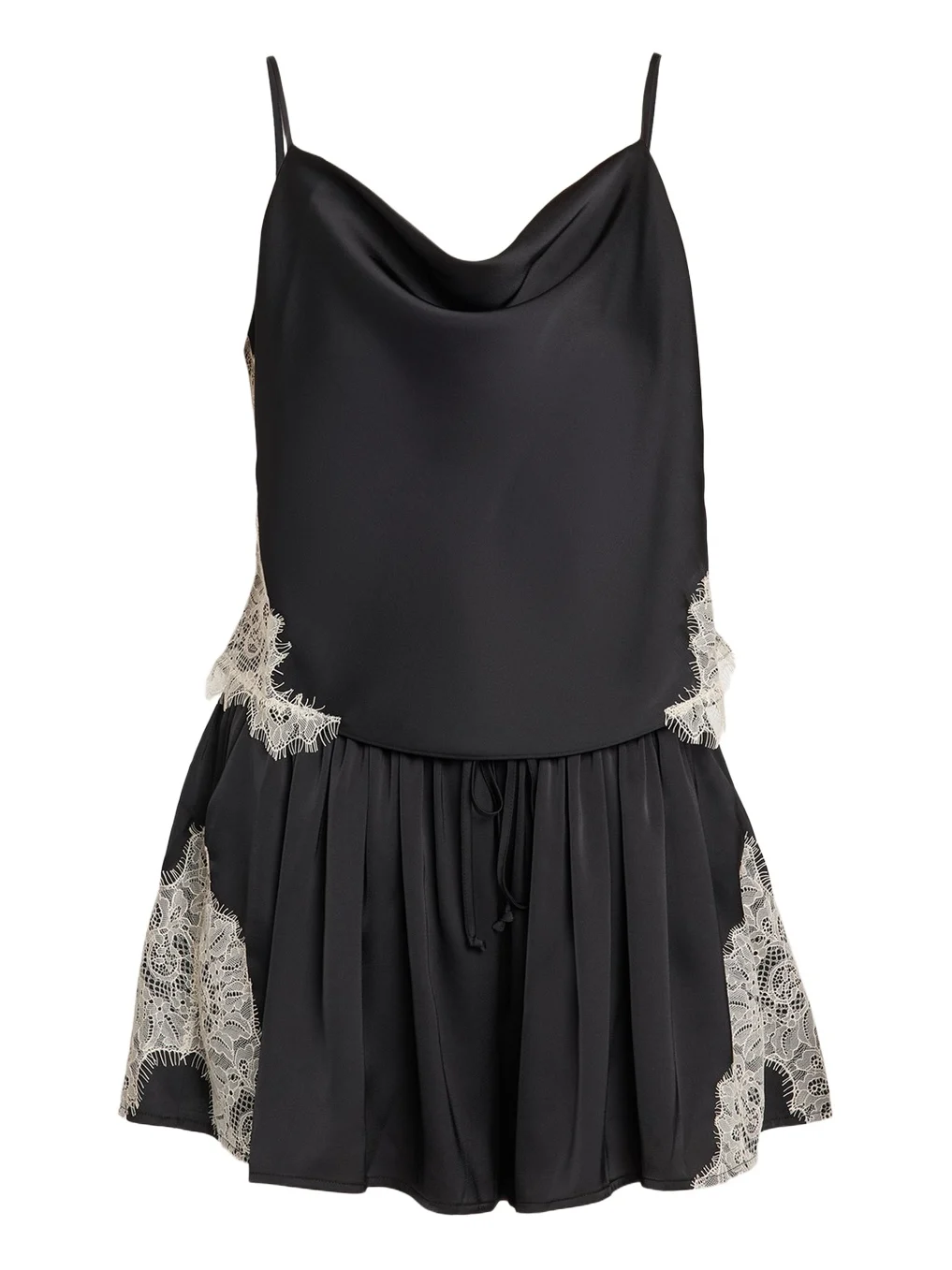 Esme Satin Lace-Trim Camisole Esme Satin Lace-Trim Camisole