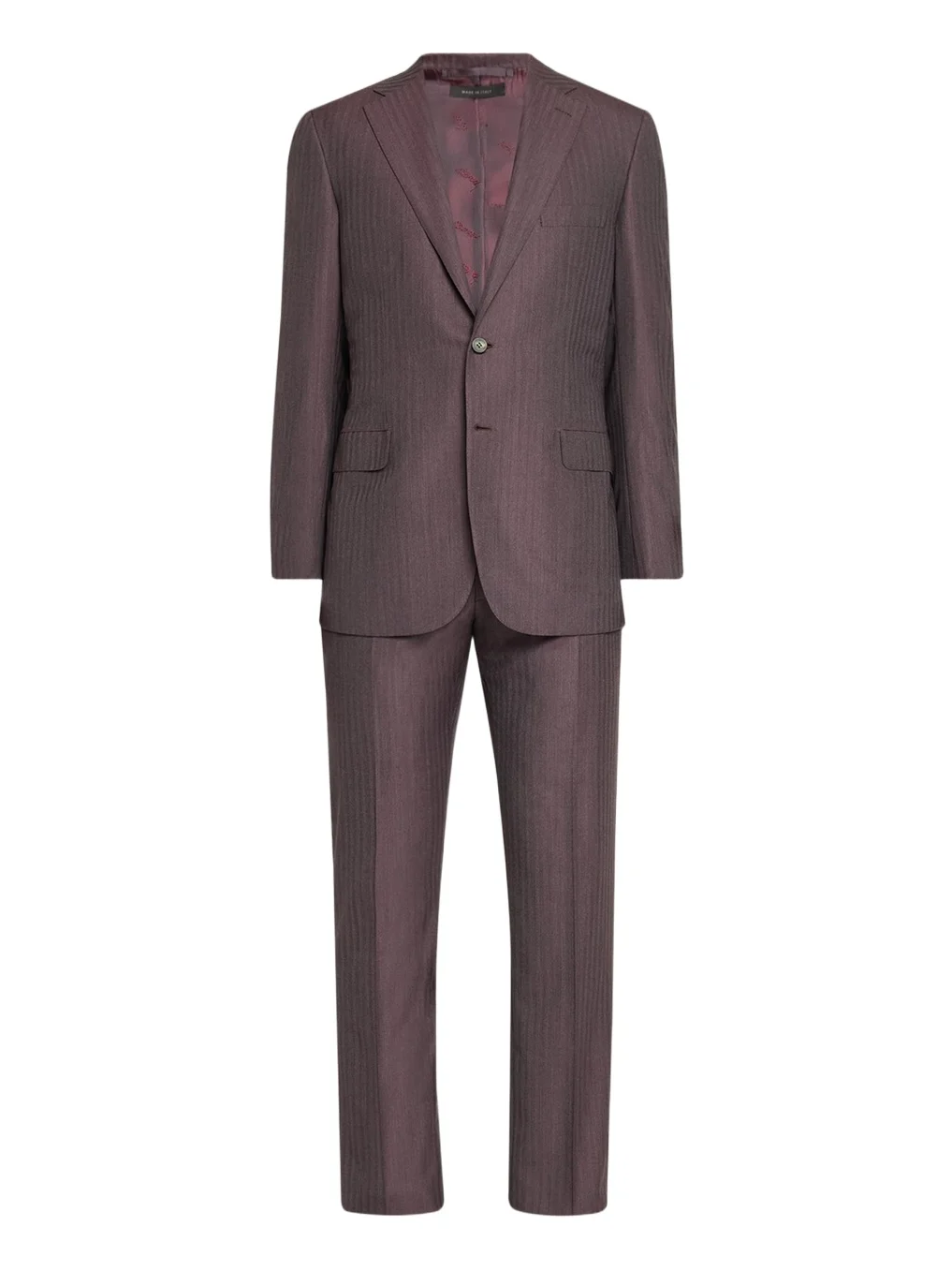 Brioni Men's Wool Herringbone Single-Breasted Suit