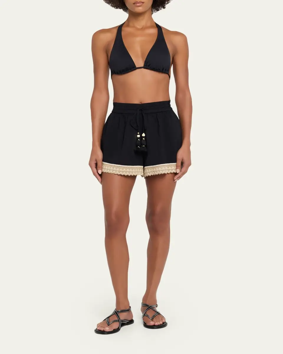 Ramy Brook Adrienne Cotton Cover-Up Shorts | Thumbnail 2 Ramy Brook Adrienne Cotton Cover-Up Shorts | Thumbnail 2