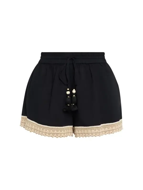 Adrienne Cotton Cover-Up Shorts