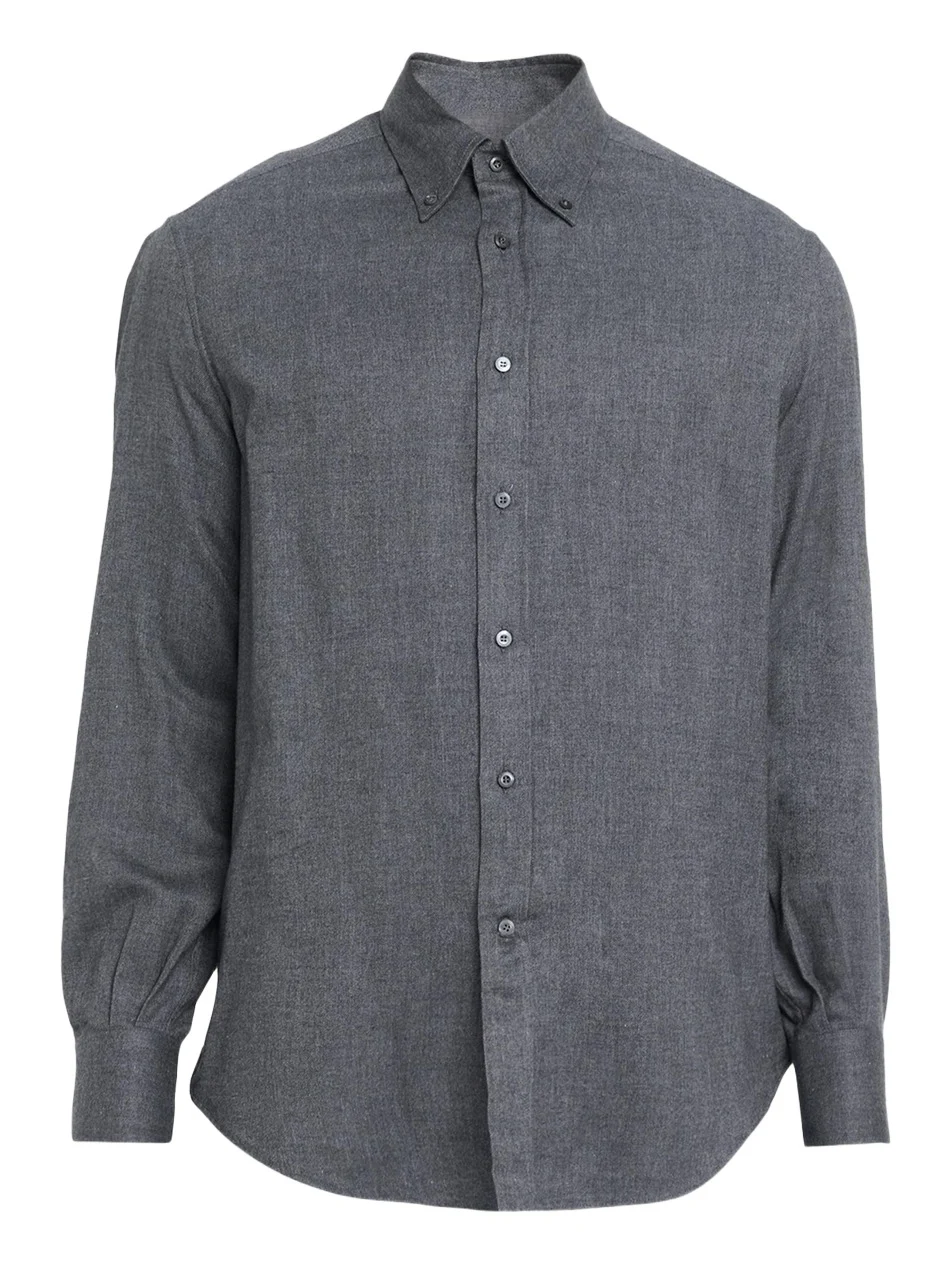 Men's Flannel Chevron Button-Down Shirt Men's Flannel Chevron Button-Down Shirt