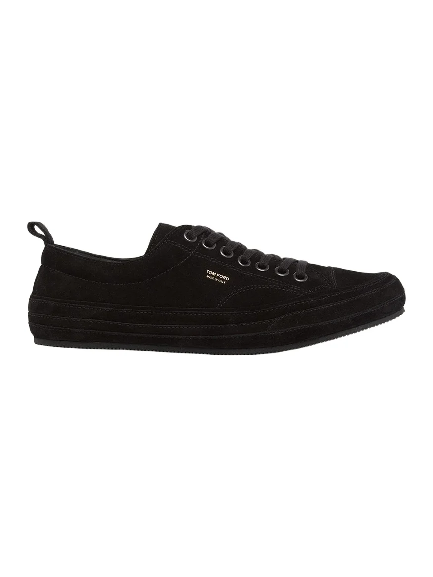 Tom Ford Men's Dean Suede Cap Toe Low-Top Sneakers